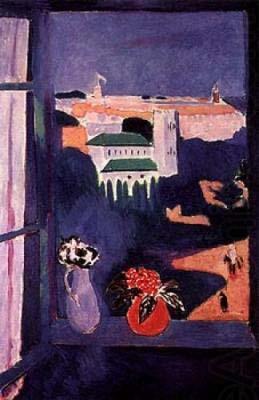 Window at Tangier,, Henri Matisse